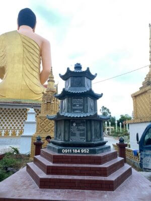 Tháp Đá Mộ Tháp Phật Giáo