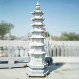 mộ tháp đá trắng