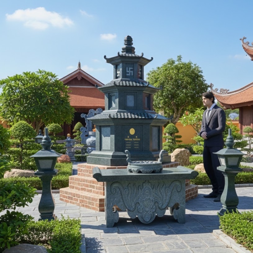 tháp đá ứng dụng chạm khắc hoa văn tinh xảo tháp đá ứng dụng chạm khắc hoa văn tinh xảo