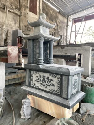 Mộ đá xanh rêu, sản phẩm tâm linh cao cấp, bền vững