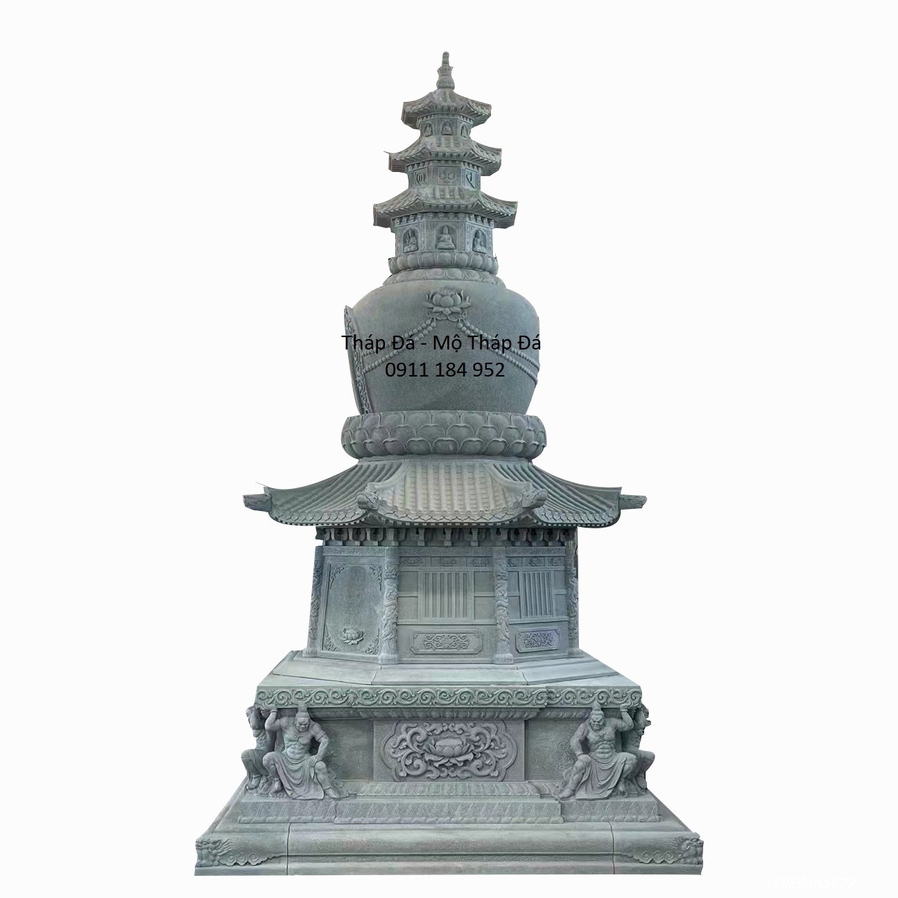 Mộ Tháp Đá - Phù Hợp Với Phong Thủy Cho Mộ Thờ Tro Cốt Mộ Tháp Đá tự nhiên, bền đẹp cho thờ cúng - mẫu 2