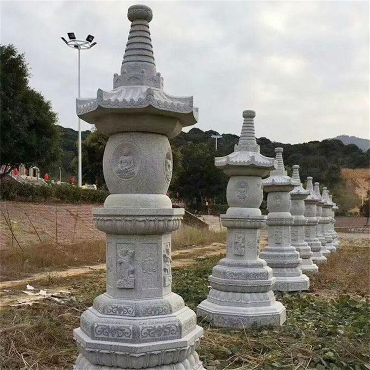 Mộ Tháp Đá - Phù Hợp Với Phong Thủy Cho Mộ Thờ Tro Cốt Mộ Tháp Đá tự nhiên, bền đẹp cho thờ cúng - mẫu 3
