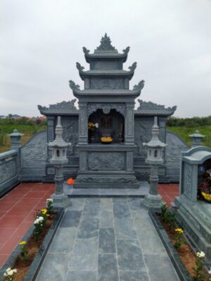 Lăng Mộ Đá Xanh Rêu đẹp, sang trọng và tinh tế