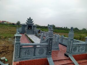 Lăng Mộ Đá Xanh Rêu đẹp, sang trọng và tinh tế