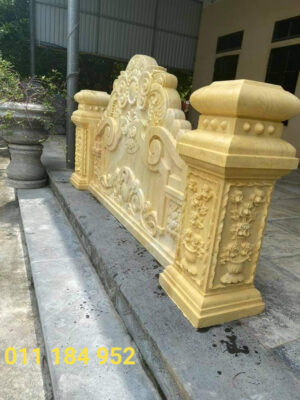 Bình Phong Đá Vàng Bình Phong Đá Vàng - Sản phẩm đá mỹ nghệ phong thủy cao cấp