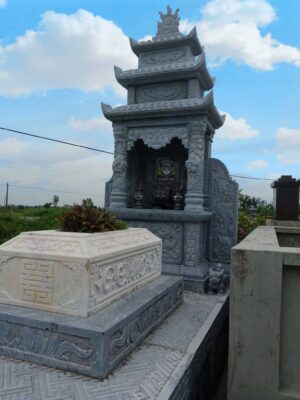 Mẫu lăng mộ đá đẹp phong thủy, chất lượng cao, Ninh Bình
