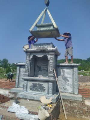 Khu Lăng Mộ Đá Xanh Rêu Cao Cấp Khu Lăng Mộ Đá Xanh Rêu Cao Cấp, sản phẩm đá mỹ nghệ tự nhiên tại Ninh Bình