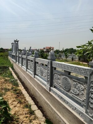 Lan Can Đá mỹ nghệ phong thủy từ đá tự nhiên chất lượng cao