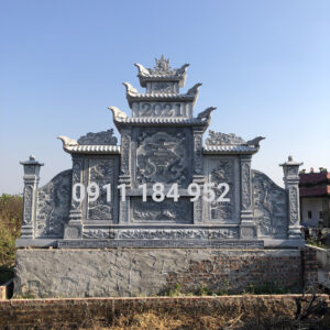 Lăng Thờ Đá Tự Nhiên Nguyên Khối Lăng thờ đá tự nhiên nguyên khối với hoa văn tinh xảo