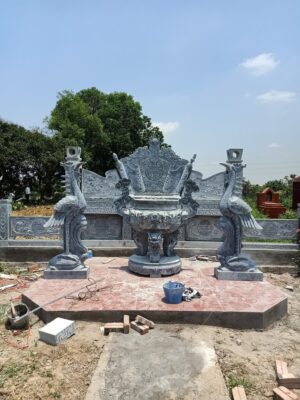 Đôi Hạc Đá phong thủy bằng đá tự nhiên