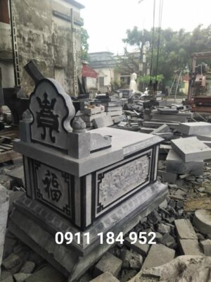 Mẫu Mộ Đá Đẹp (Mộ Ngai) từ đá tự nhiên, chất lượng cao